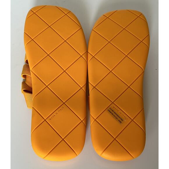 NIB $790 Bottega Veneta Intrecciato Starfish Tangerine Sandals 9 US (42) 651402 main image 14